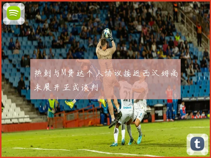 热刺与M费达个人协议接近西汉姆尚未展开正式谈判